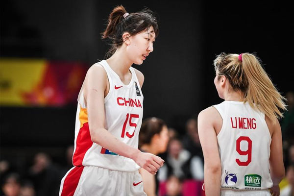 中國女籃韓旭&李夢
